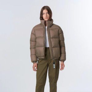 Norden Mia Cire Puffer Jacket in Dune, Size Large (L)